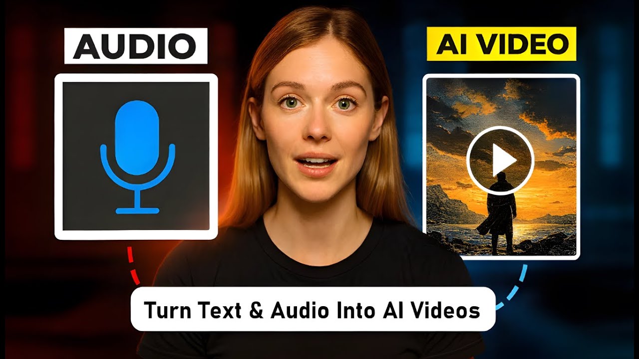 Turn Audio & Songs Into Animated AI Videos (Fast & Easy)