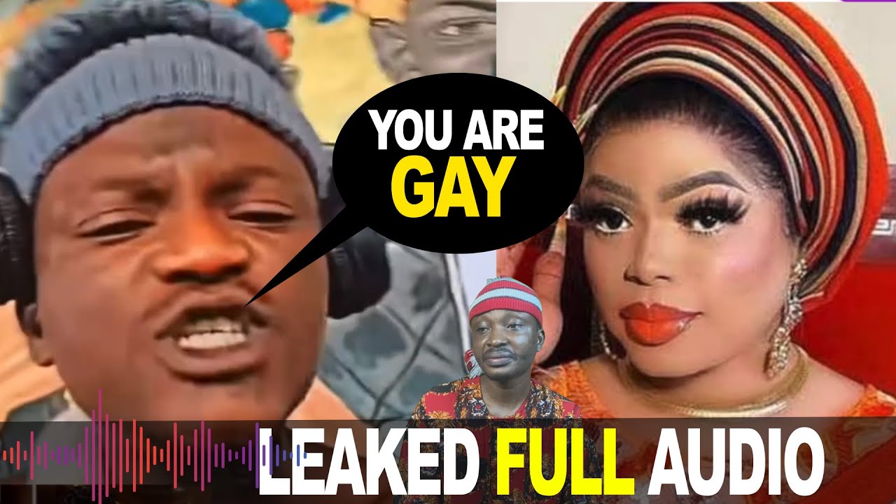 YOU ARE GAY!! Portable And Bobrisky Drag Each Other In Leaked Audio
