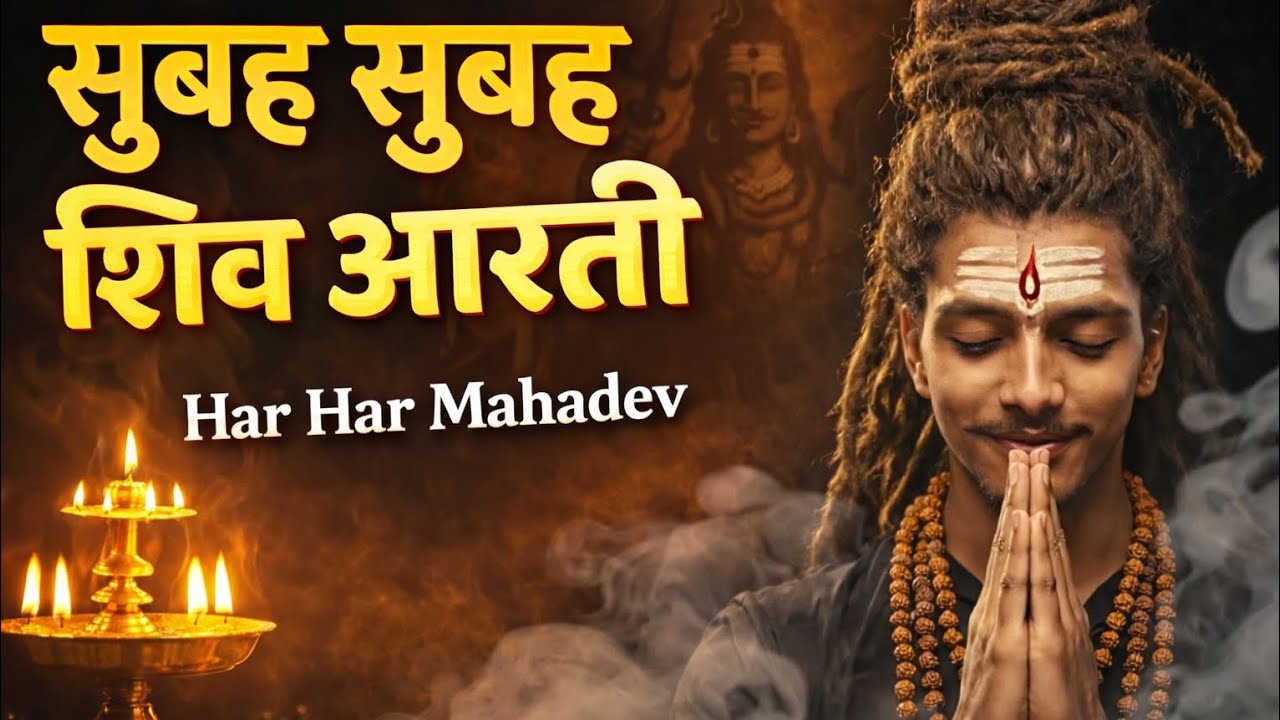 सुबह सुबह शिव आरती 🙏🏾❤️| Subah Subah Shiv Aarti | Har Har Mahadev | ❤️Morning Bhajan 2026