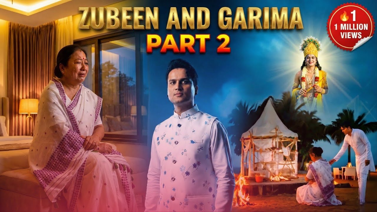 Part 2 || Zubeen and Lord Krishna appeared divinely on Earth | by brbbishnu76 #justiceforzubeengarg 