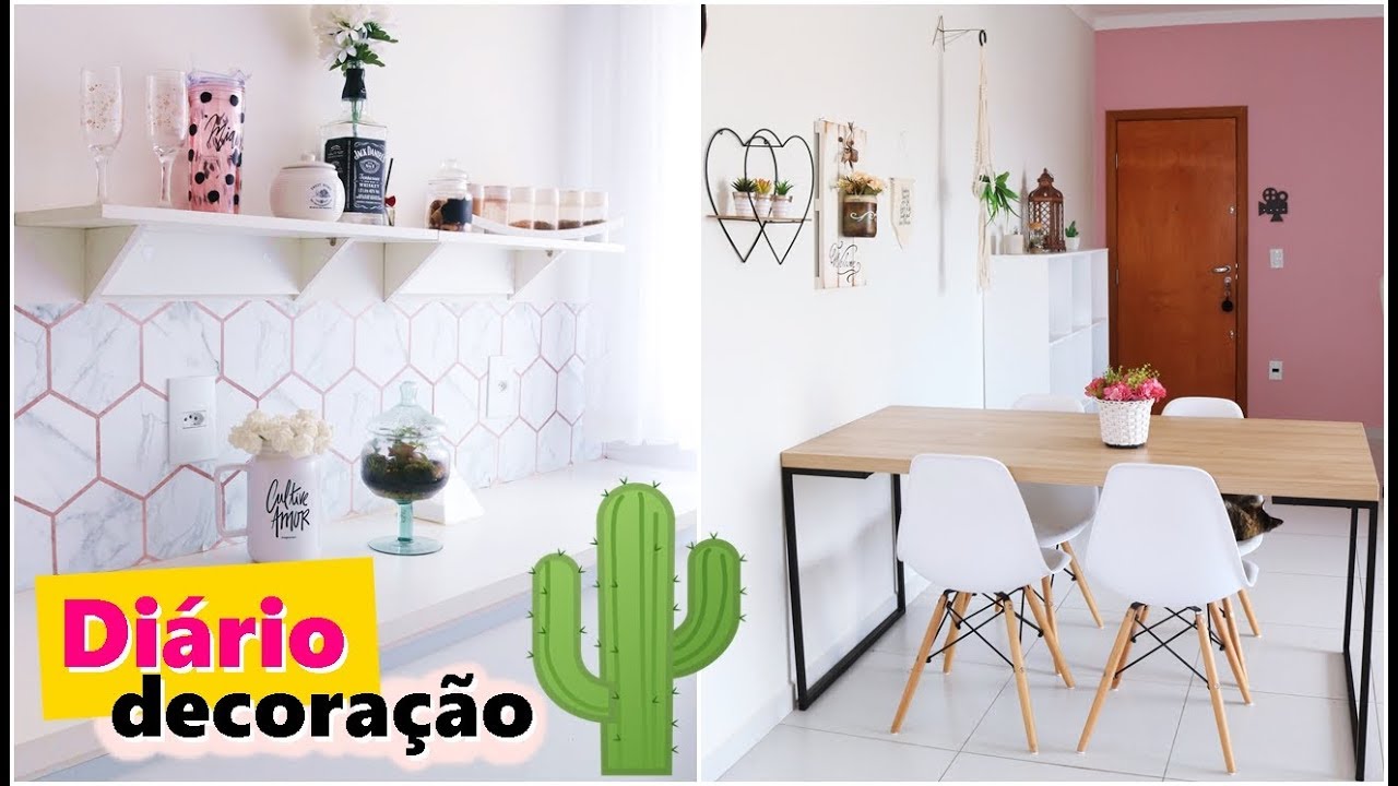 DIÁRIO DE DECORAÇÃO APÊ ROSÉ #8 COZINHA E SALA DE JANTAR - Gabriela Capone