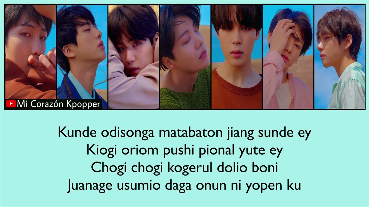 BTS - 134340 (LETRA FÁCIL / FÁCIL PRONUNCIACIÓN)