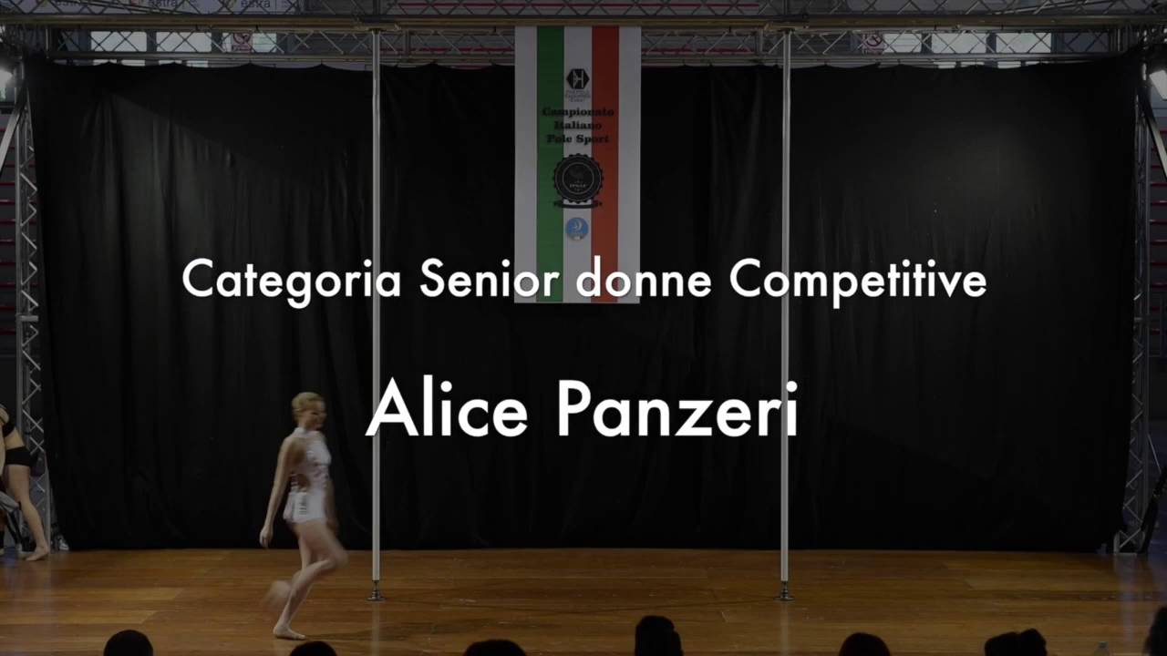 Alice Panzeri Campionato Italiano Pole Sport IPSAF 2016