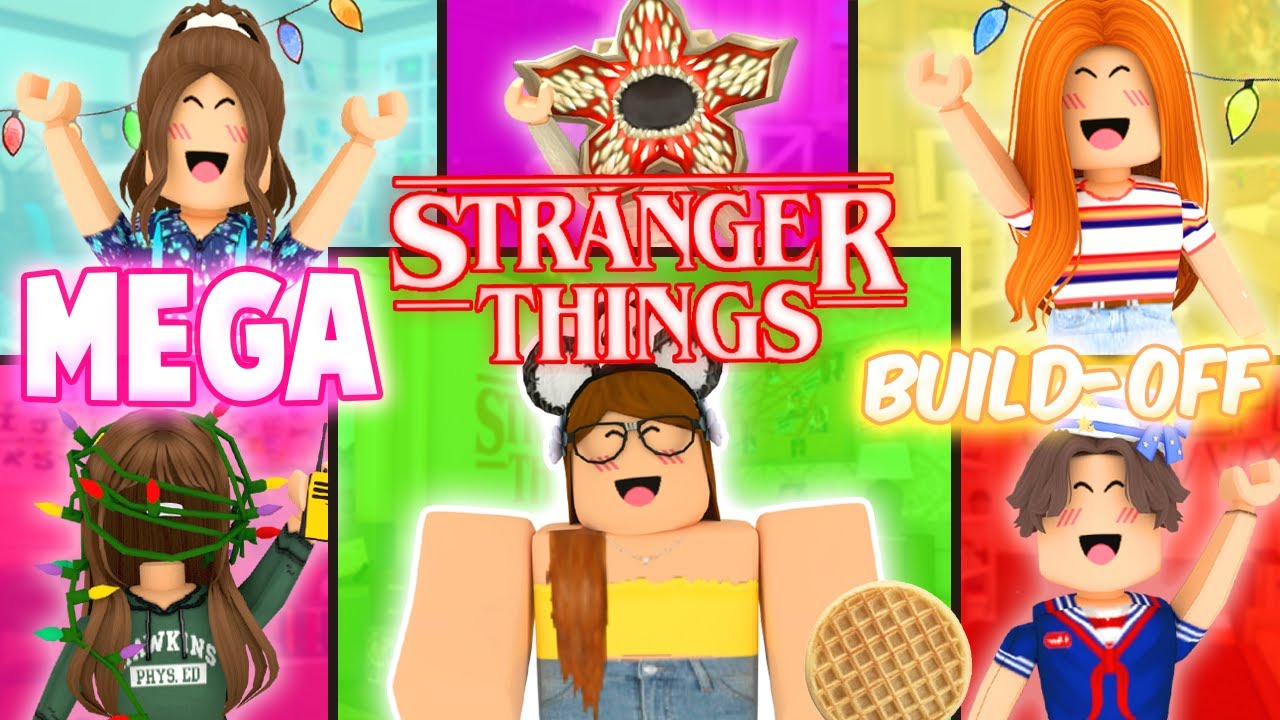 MEGA Stranger Things Bedroom Build-Off CHALLENGE! Panda V.s. 5 FANS!