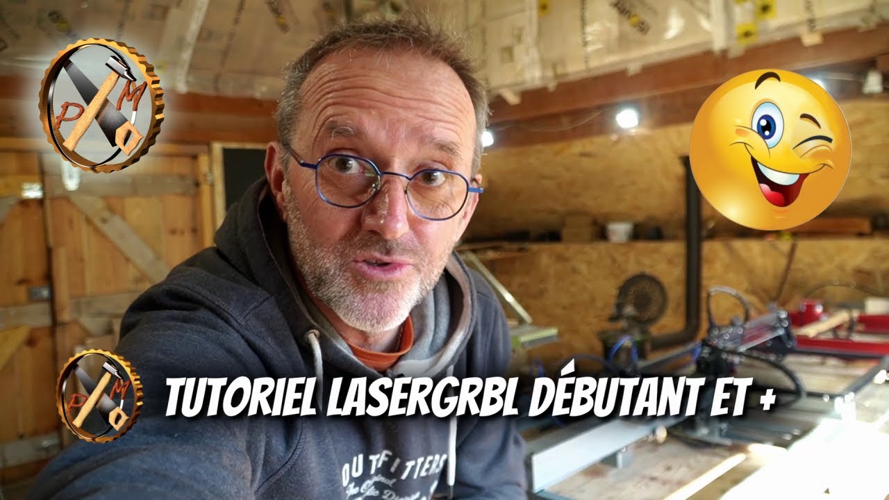TOUT ce que vous avez cherché sur LASERGRBL est dans cette vidéo (en Français)😃👍 #gravurelaser