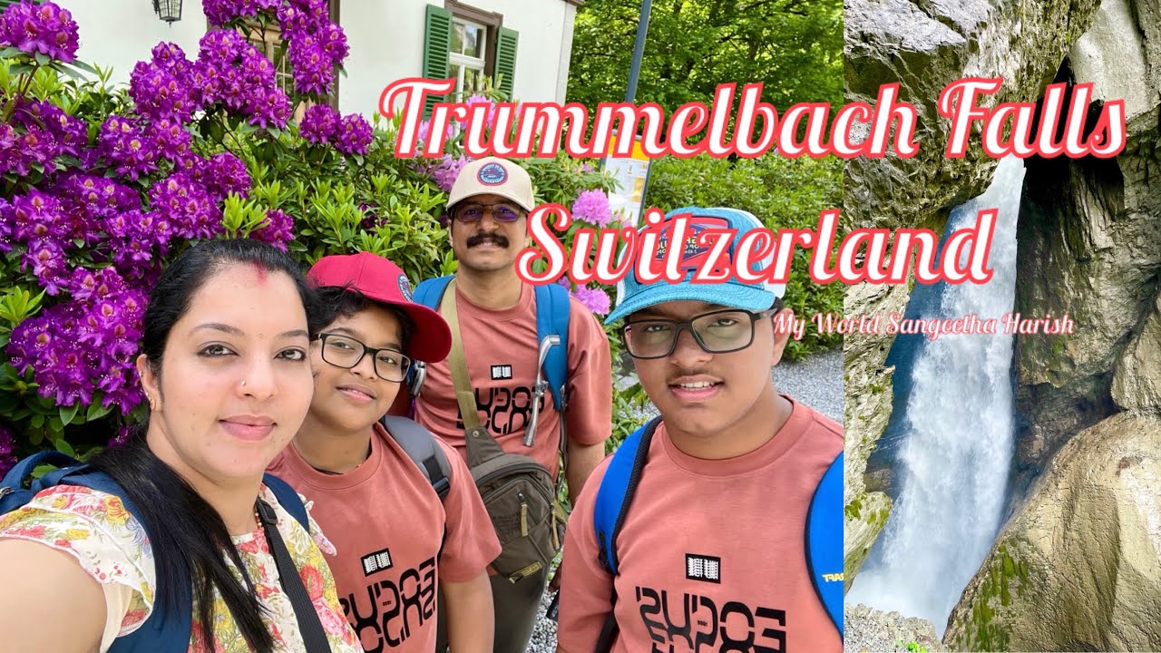 Switzerland Travel Vlog / Trümmelbach Waterfall in Switzerland 