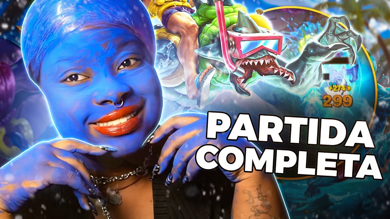 Jinkiwinkki jogando de REK'SAI SUPORTE │PARTIDA COMPLETA - League of Legends