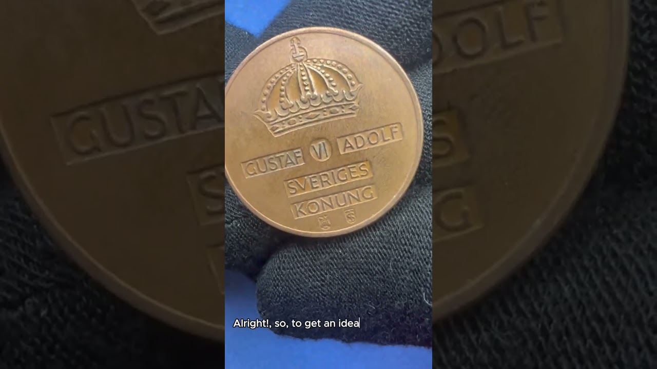 🤑 Fair Price for this Coin! 😲 | 5 &Ouml;re, Sweden - 1961  #coinscollection #money #sweden