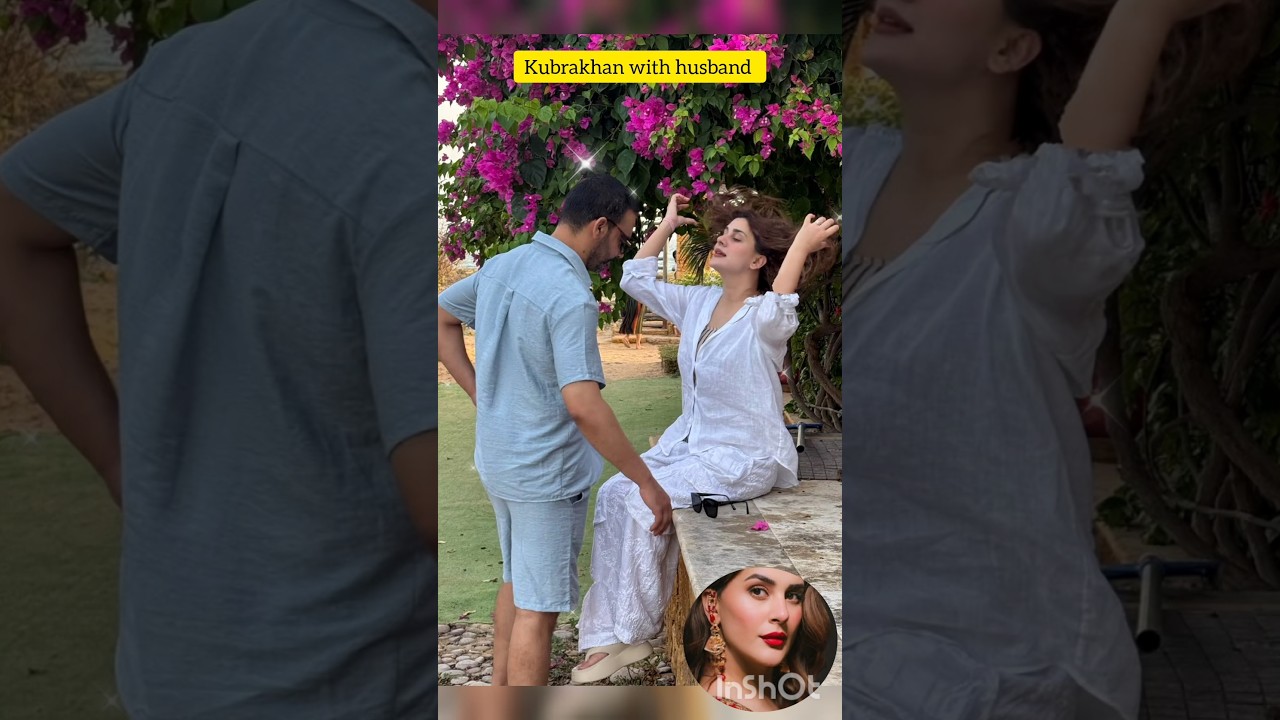 kubrakhan with husband gohar at beach #ytshorts #feedshorts #shortfeed #kubrakhan