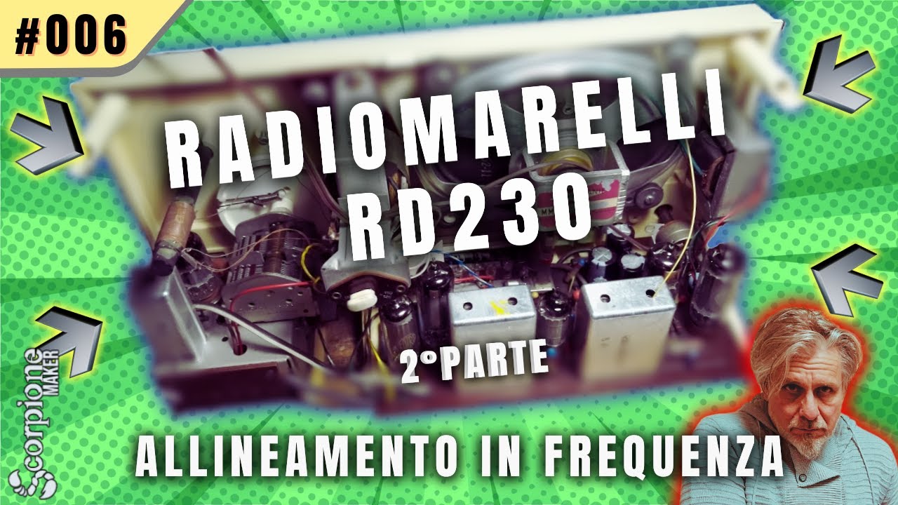 006 Radiomarelli RD230 Allineamento in frequenza [2&deg;Parte]