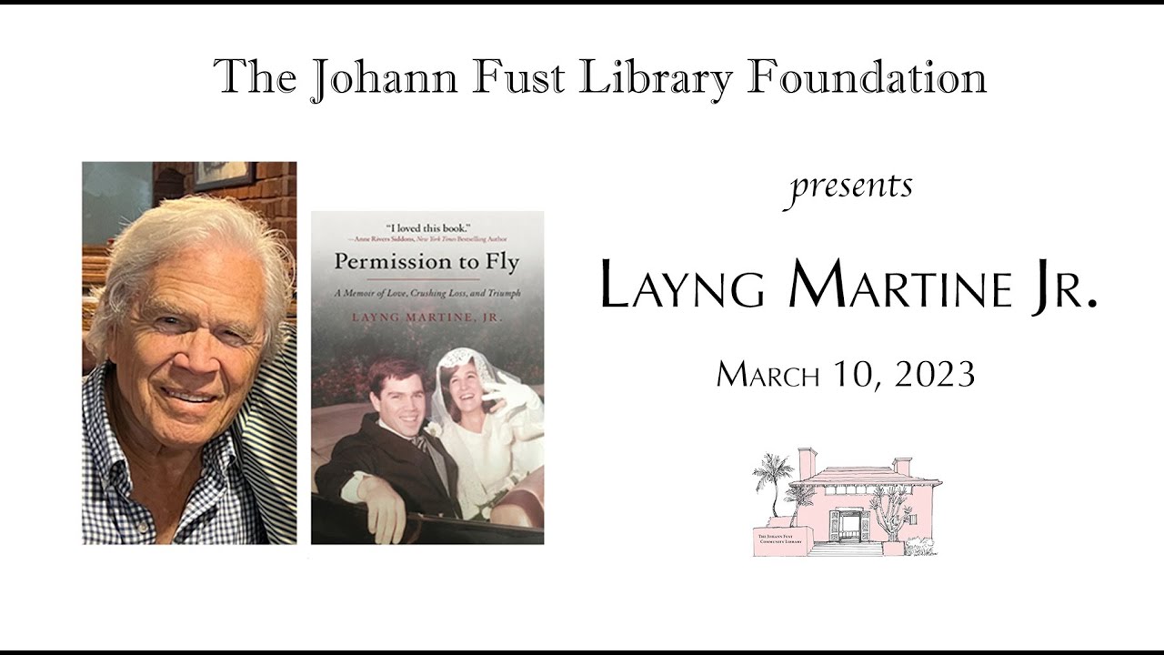 The Johann Fust Library Foundation presents LAYNG MARTINE JR. 