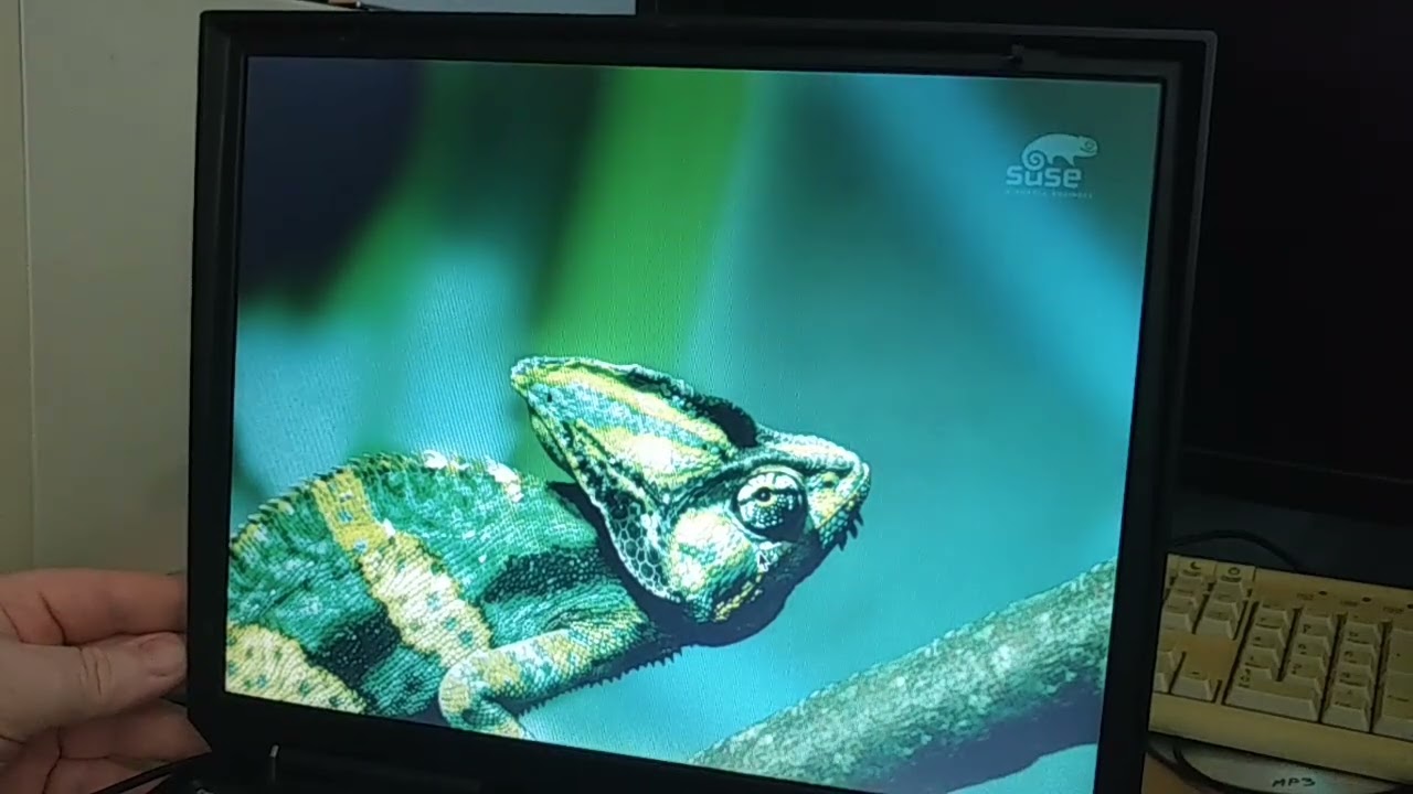 SuSE I IBM THINKPAD R40 ZABAWY CIĄG DALSZY