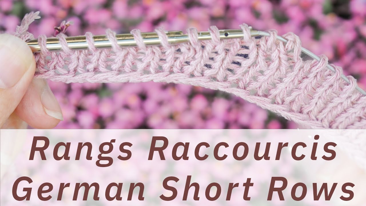 Mailles Doubles en Tricot : German Short Rows (Rangs Raccourcis) | TUTO TRICOT 🧶