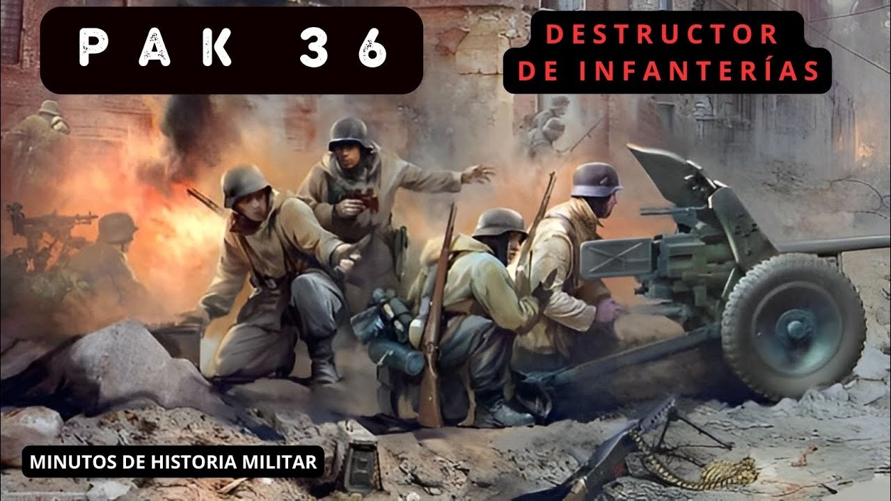 PAK 36; Destructor de Infantería alemán