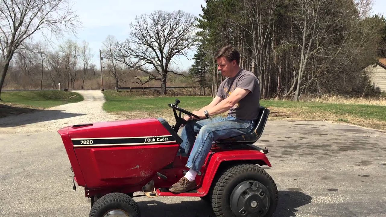 Cub Cadet 782D with Snowblower and deck