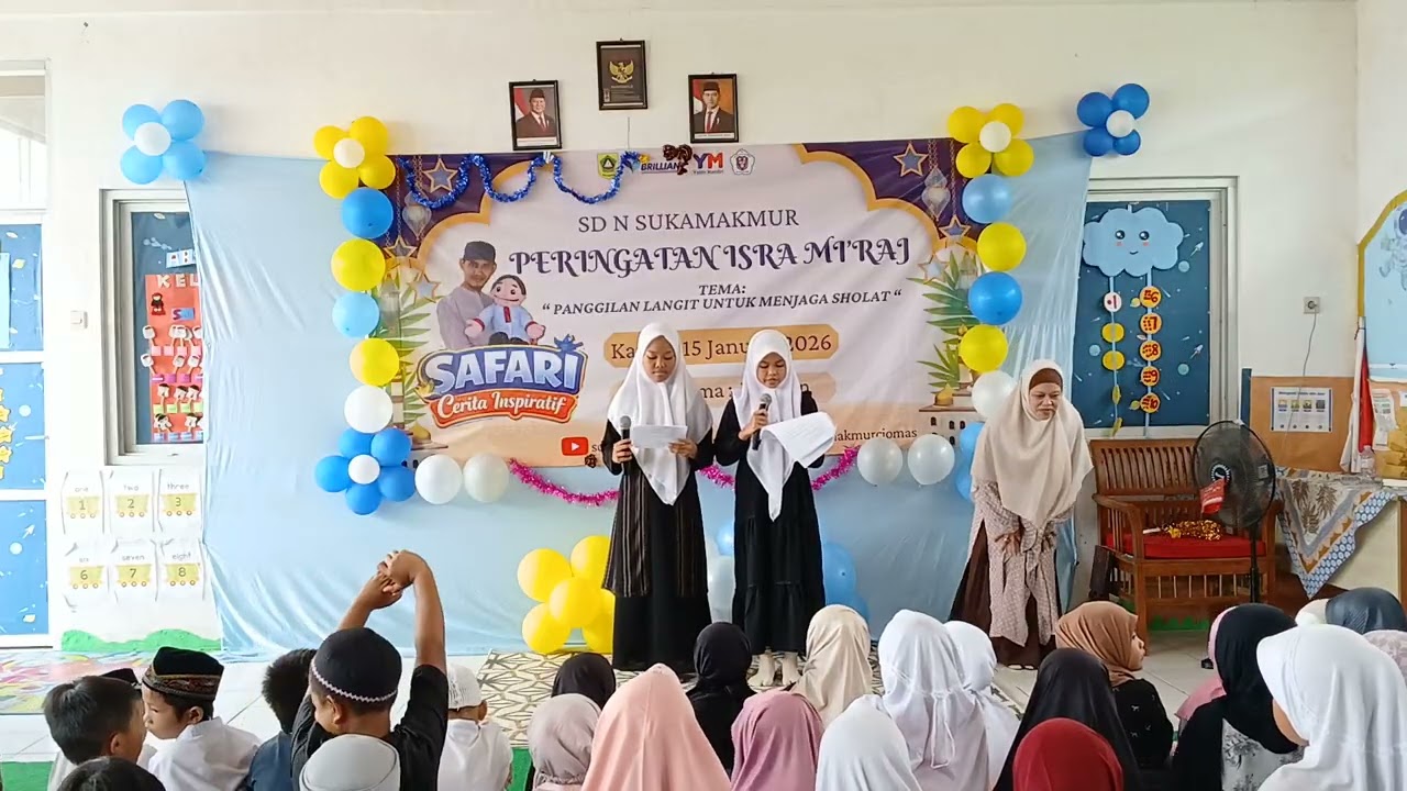 Isra Miraj Bersama Kak Jun Di SD N SUKAMAKMUR 2026 #Part1