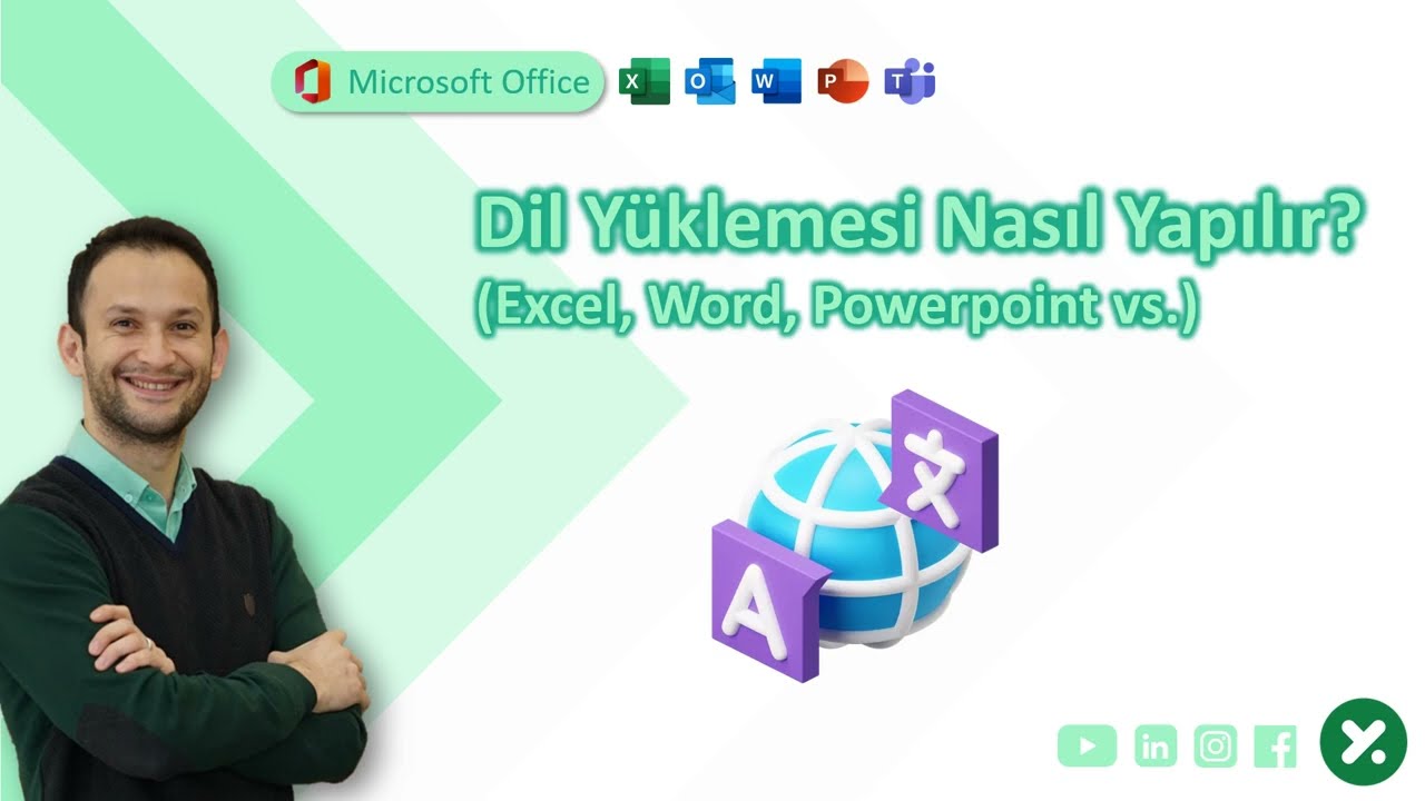 Microsoft Office Dil Yüklemesi Nasıl Yapılır? (Excel, Word, Powerpoint vs)