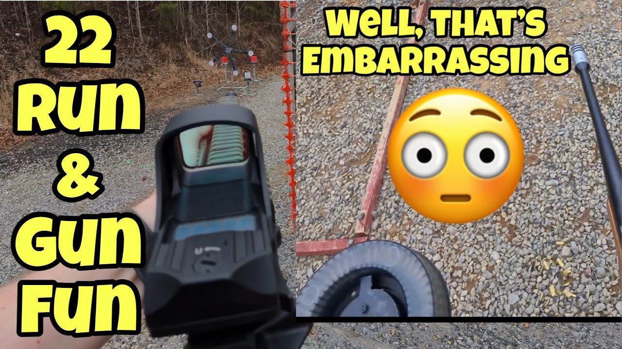 22 Run & Gun Fun With My S&W 15-22&hellip;.My Most Embarrassing Competition Fail Yet😳