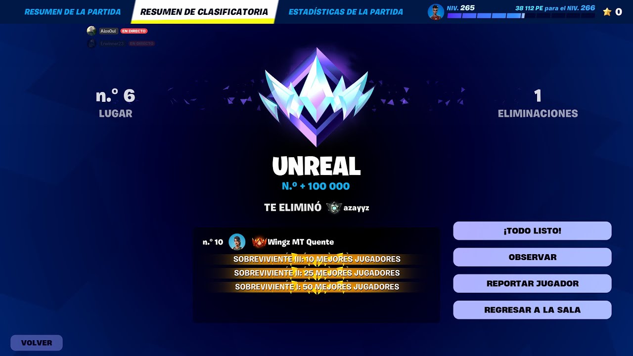 Fortnite Ranked