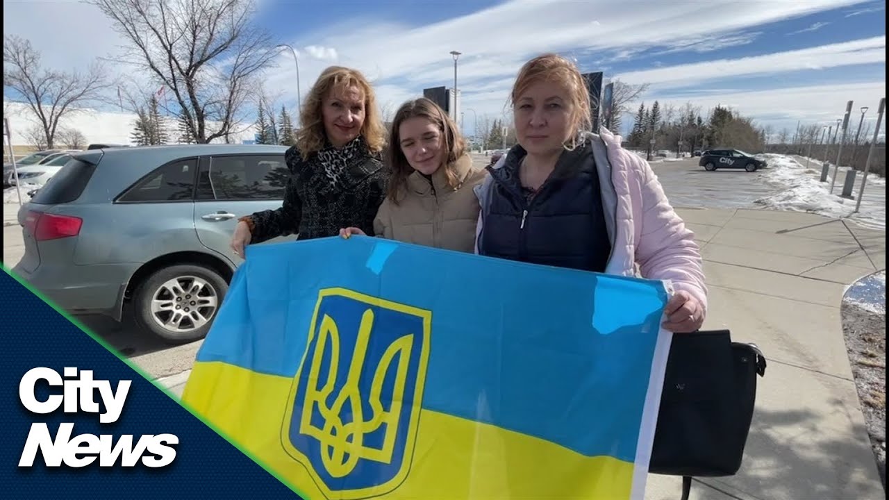 Ukrainian refugee seeks safety in Calgary
