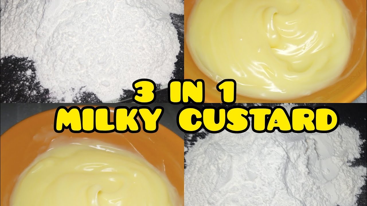 I MADE MY OWN CHECKERS 3 IN 1 MILKY CUSTARD POWDER #mfalh #food #custard
