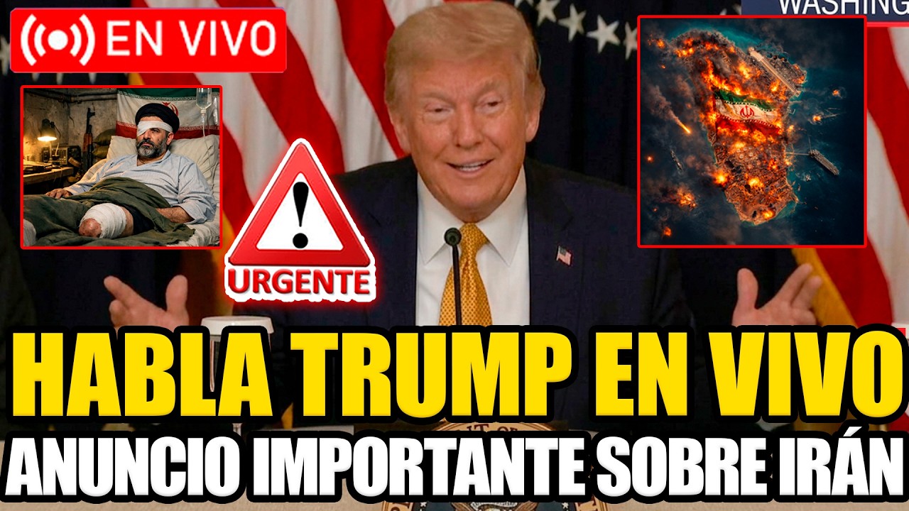 🔴URGENTE TRUMP EN VIVO REVELA BOMBA CONTRA IR&Aacute;N EN UN GRAN ANUNCIO | FRAN FIJAP
