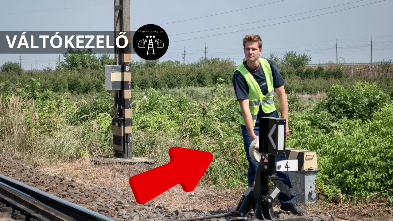 Megmutatjuk, hogy KI és HOGYAN állítja a VÁLTÓKAT a vonatoknak!