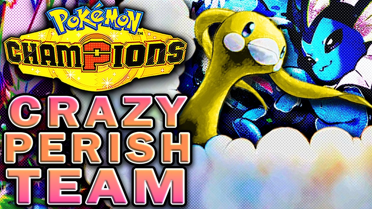 Эти покемоны делают тактику Perish Trap СЛОМАННОЙ в Pokemon Champions при участии Mega Gengar