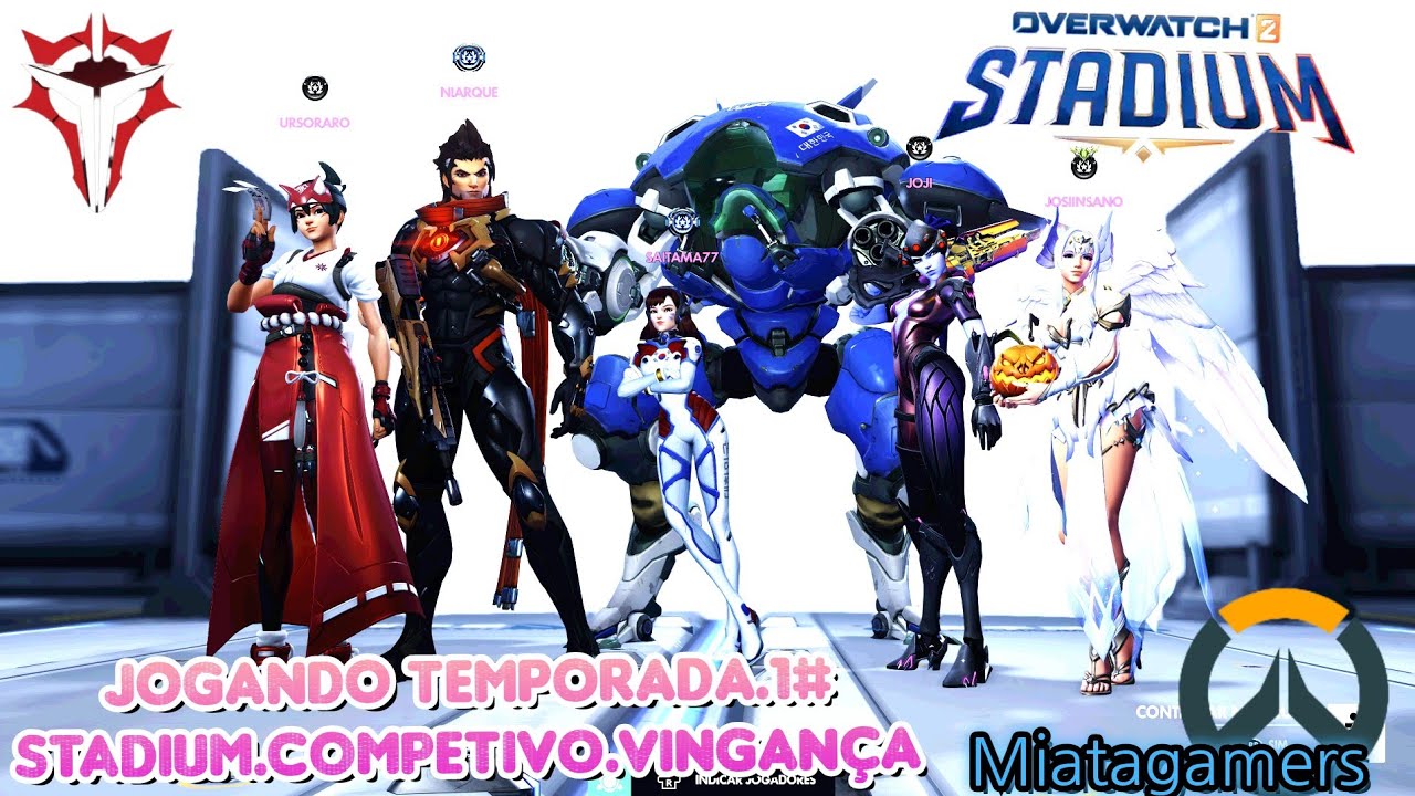 Overwatch.miatagamers.temporada 1#.vingança.da.talon.vendetta.jogando.stadium.competivo.ptbr