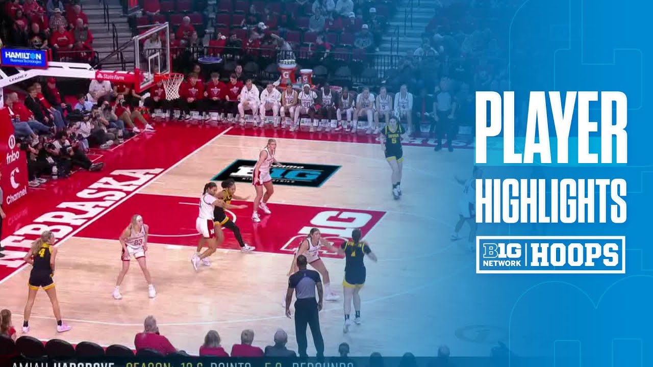 Ava Heiden Highlights vs. Nebraska | Iowa Women's Basketball | 02/16/2026