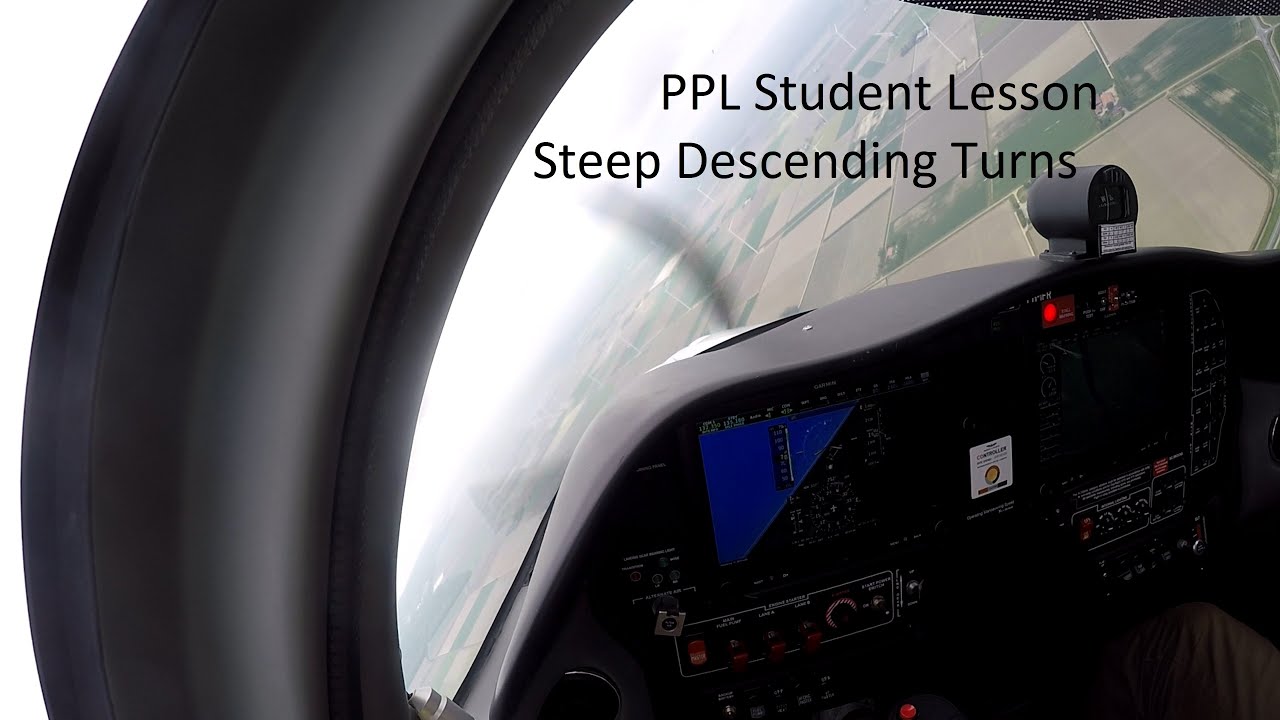 PPL Student Lesson: Steep Turns and Descending Steep Turns (Start-Up through Departure) Part 2 of 3