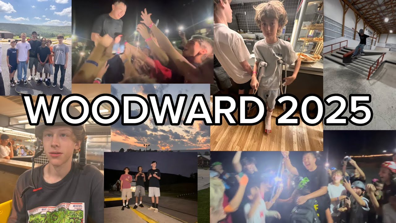 Camp Woodward Vlog 2025