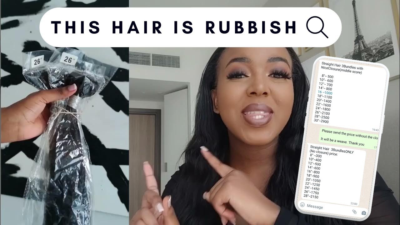I BOUGHT DRAGON CITY HAIR AND I HATE IT | Prices | Unboxing| Detailed Review