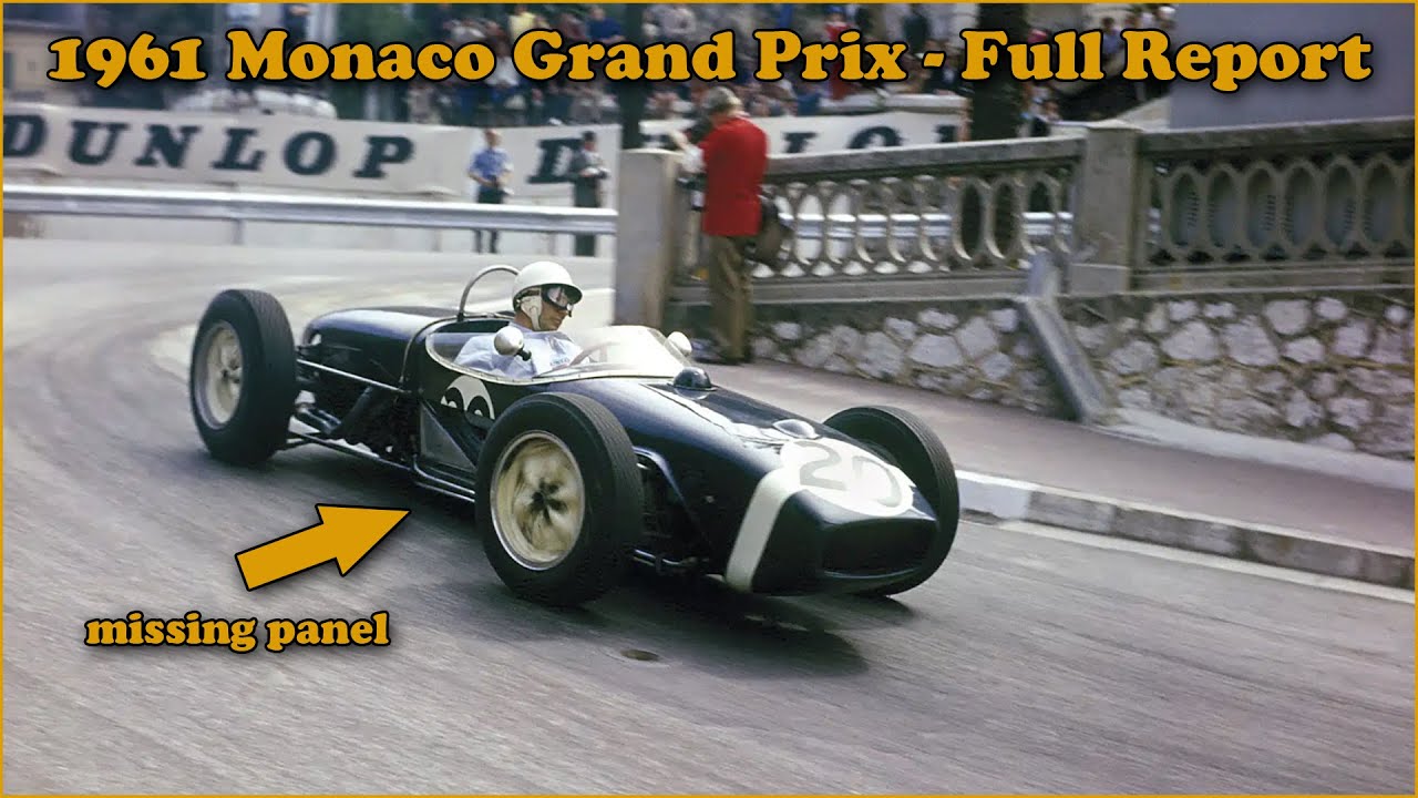 1961 Monaco Grand Prix - Full Report (IMPROVED AUDIO)