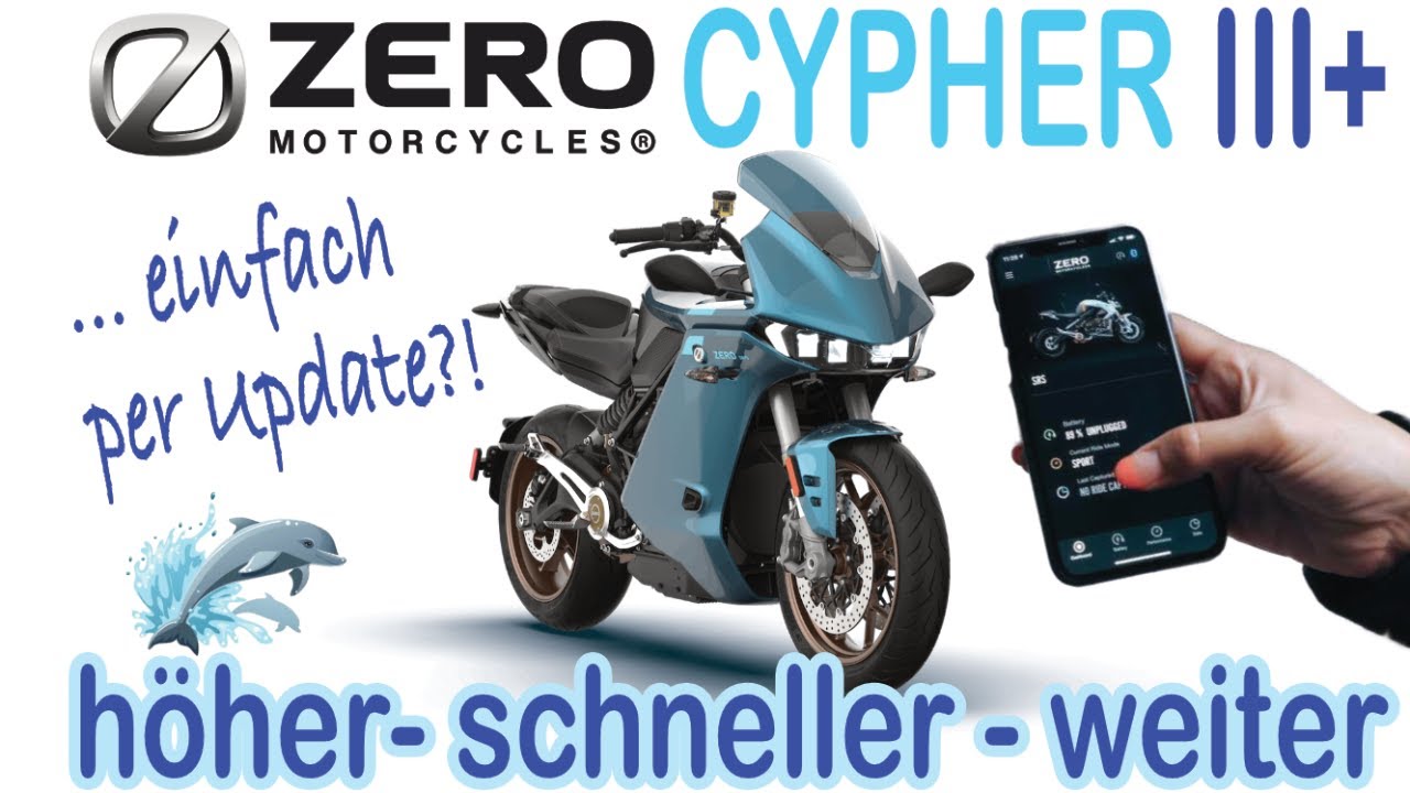📲 Cypher Store Update 🐬  ZERO SR/S Mod.20 ⚡ Reifen, DashBoard, Parkmodus & CCS!? 😱