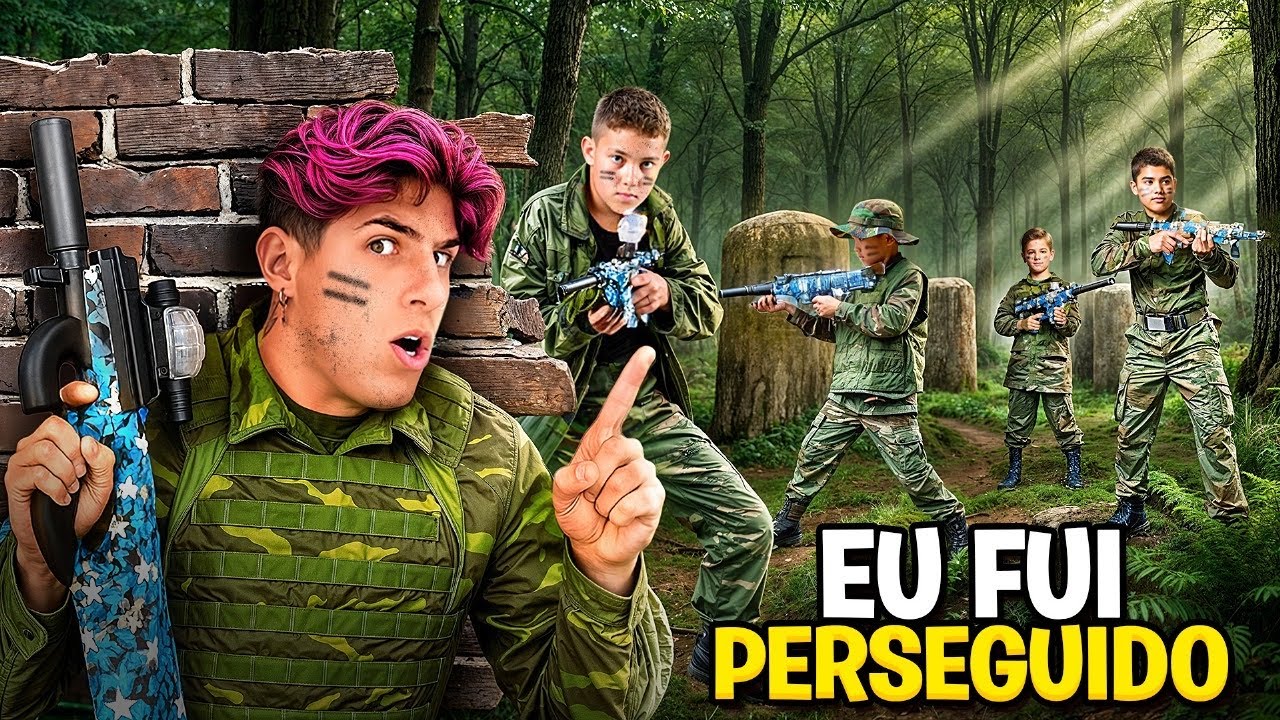 FUI PERSEGUIDO POR 100 CRIANÇAS *fui pego?