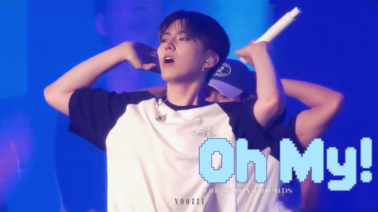 [4K] 230708 Oh My! (기현 focus) | MX FRIENDS | 몬베베 7기 팬콘 | 몬스타엑스 | KIHYUN