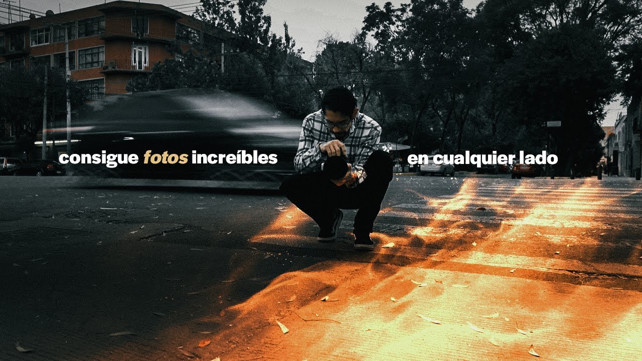 ¡OBTEN FOTOS INCREÍBLES EN CUALQUIER LOCACIÓN!
