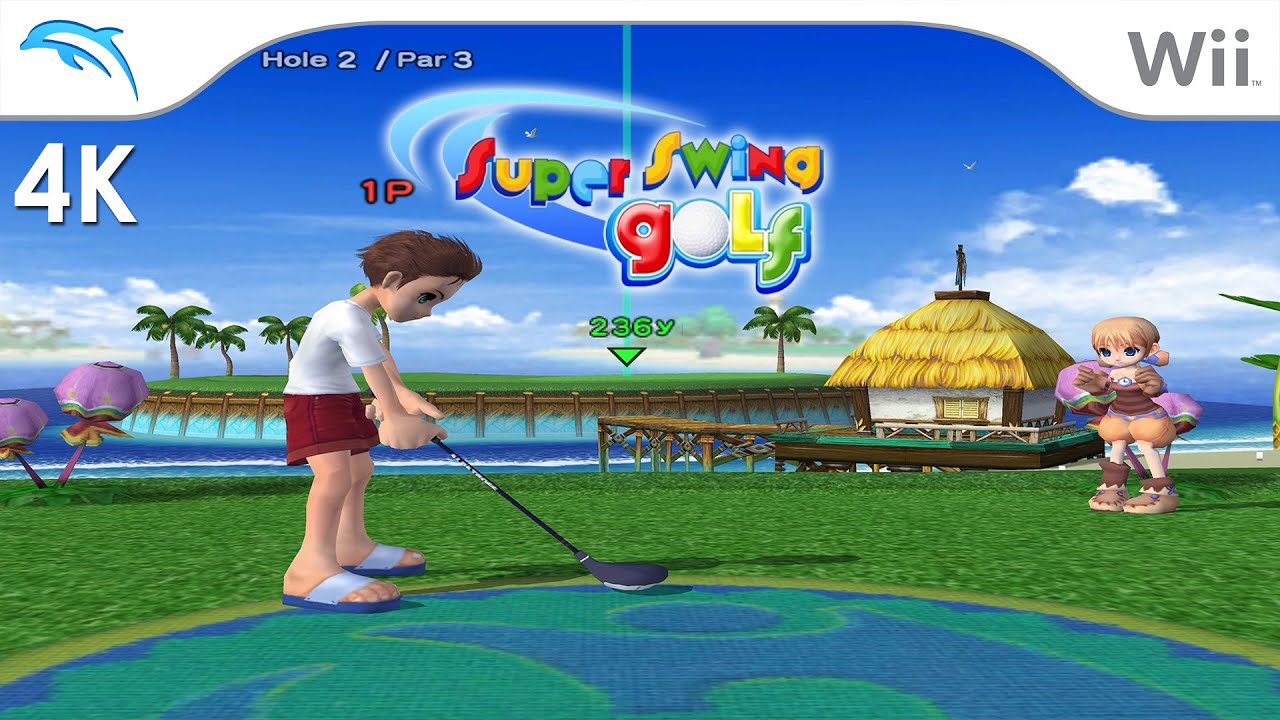 Super Swing Golf (4K / 2160p) | Dolphin Emulator 5.0-21261 | Nintendo Wii
