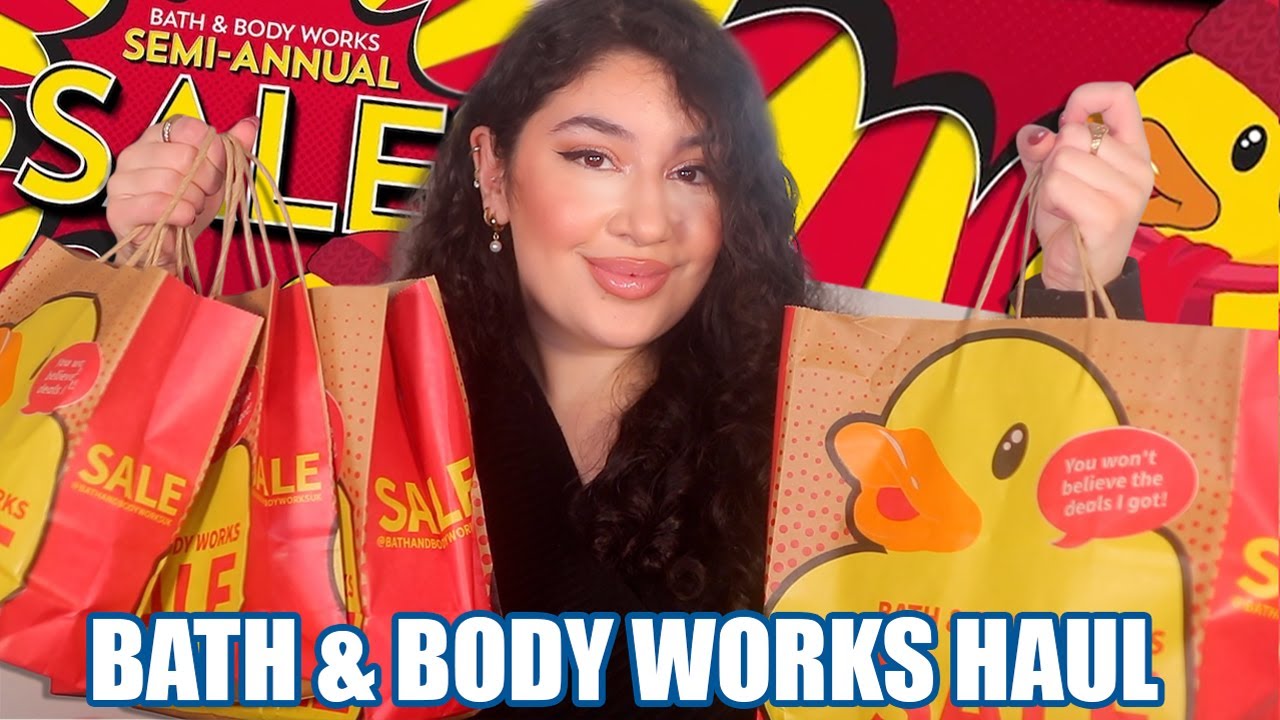 🛍️ Огромная полугодовая распродажа Bath & Body Works! 🛍️🐤