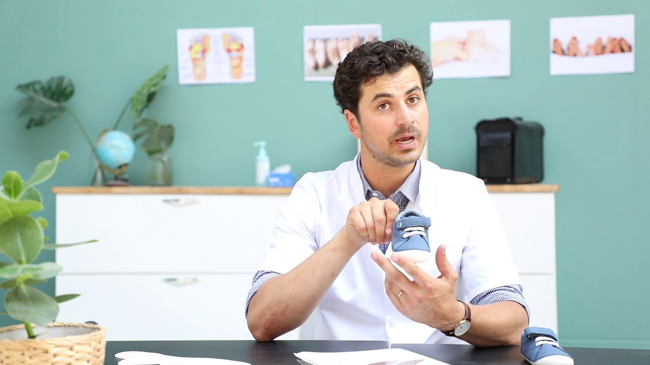 Interview : Pour les premiers pas de bébés ! Vincent Guillet, expert podologue à Lille