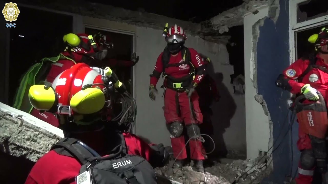 #SSC | Equipo de Búsqueda y Rescate en Estructuras Colapsadas #USAR, #ERUM