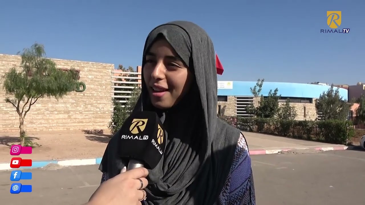 في اليوم الأخير ..هكذا علق تلاميذ الباكالوريا اداب وعلوم انسانية بثانوية المجد بالحي المحمدي