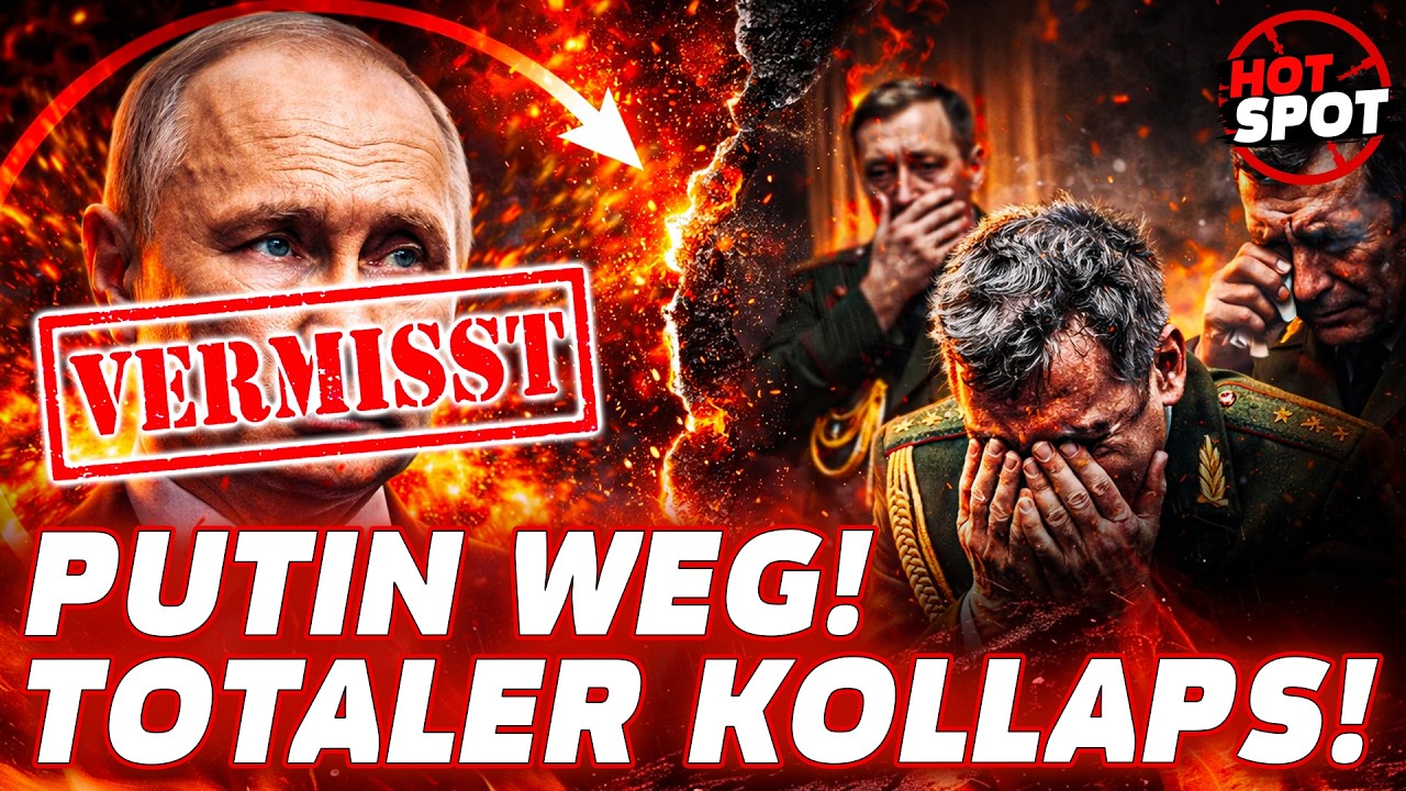 ❓R&Auml;TSEL UM PUTIN: FLUCHT ODER STURZ? DAS DUNKLE GEHEIMNIS HINTER SEINEM VERSCHWINDEN!