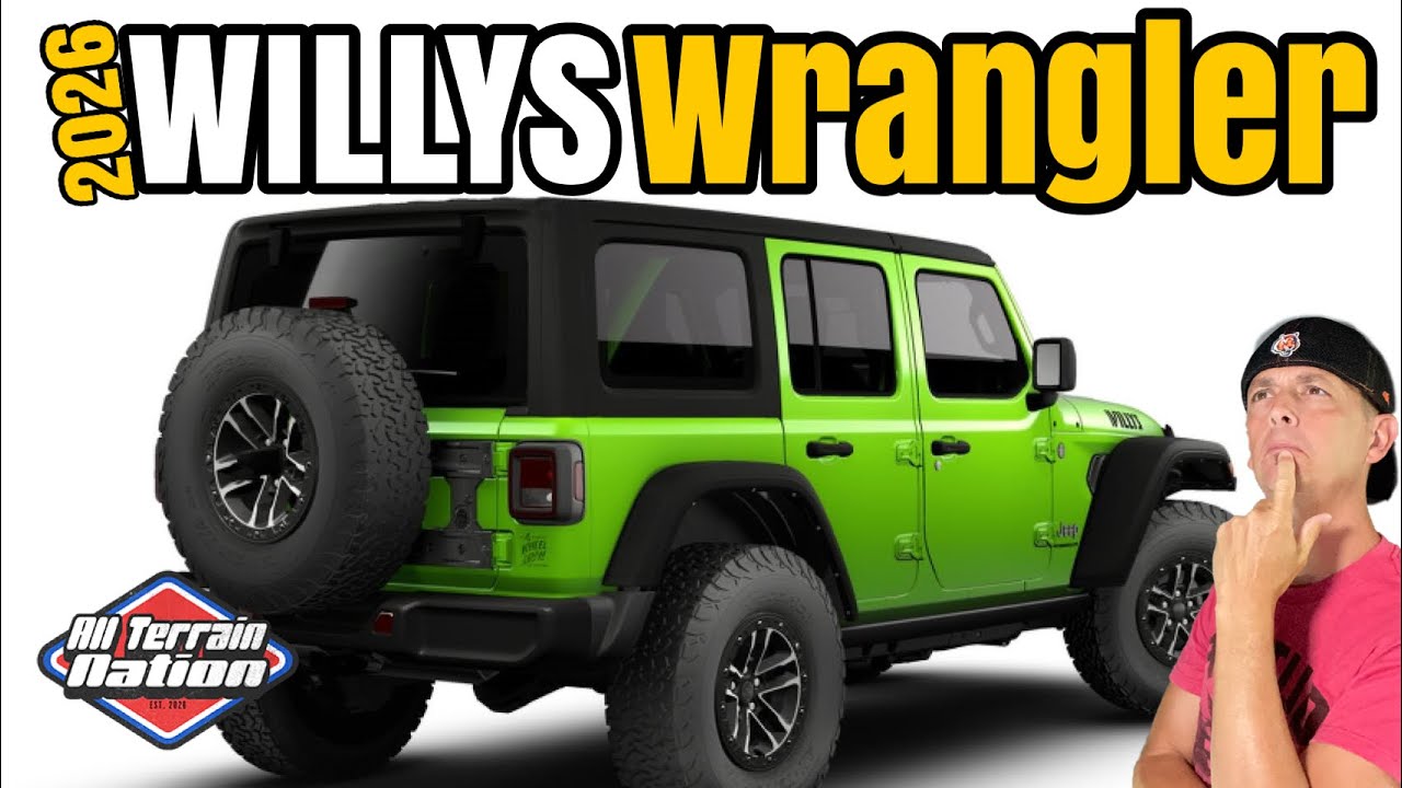 Jeep Wrangler Willys 2026 года — не тратьте деньги на Rubicon!