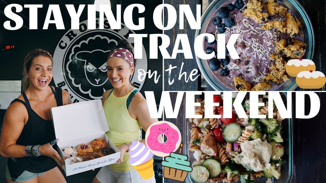 How To STAY ON TRACK On The Weekend & Plan Your Meals Ahead Of Time In My Fitness Pal!