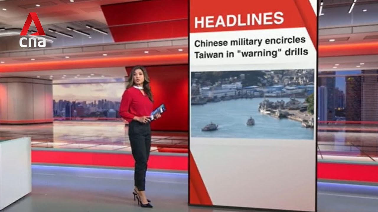 East Asia Tonight: China military drills surround Taiwan in 'stern warning' against 'separatists'