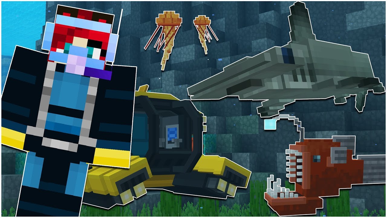🦑  Fedezz&uuml;k fel az &Oacute;ce&aacute;nt! 🦈- Marine Biologist Roleplay Minecraft Map