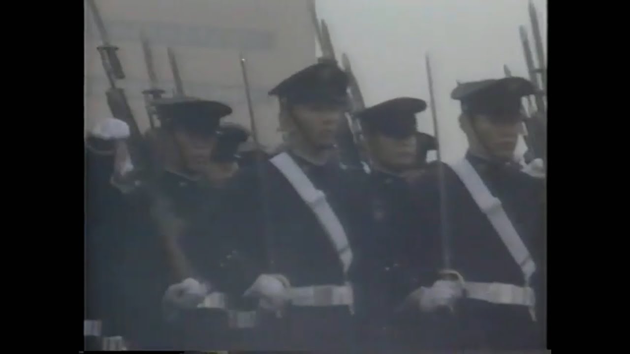 平成3年 自衛隊観閲式 (君が代行進曲、陸軍分列行進曲、軍艦行進曲、ブラビューラ行進曲、大空)