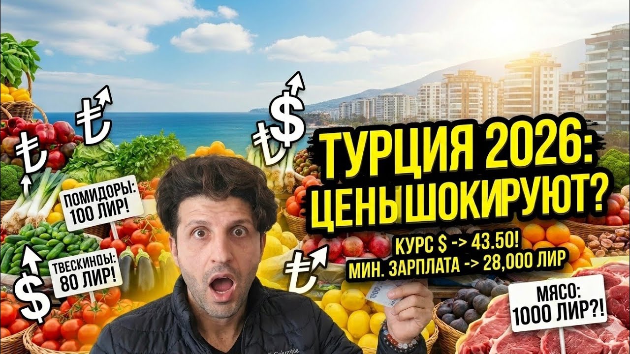 цены на рынке Турции 2026 Обзор рынка в Алании. Цены на базаре в Алании 26 февраля 2026 Махмутлар
